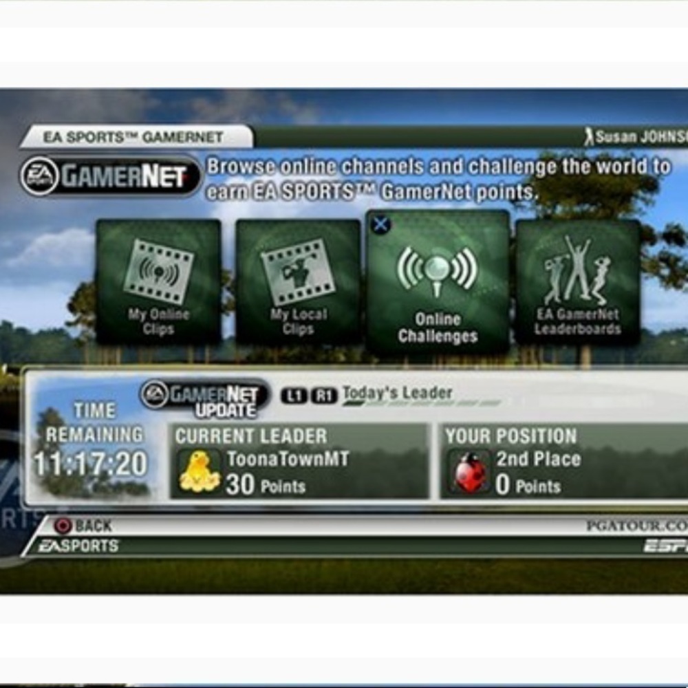 𝅺24. & 25. Tiger Woods PGA Tour 09 - Xbox 360 - Picture 4 of 9